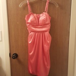 Formal coral dress